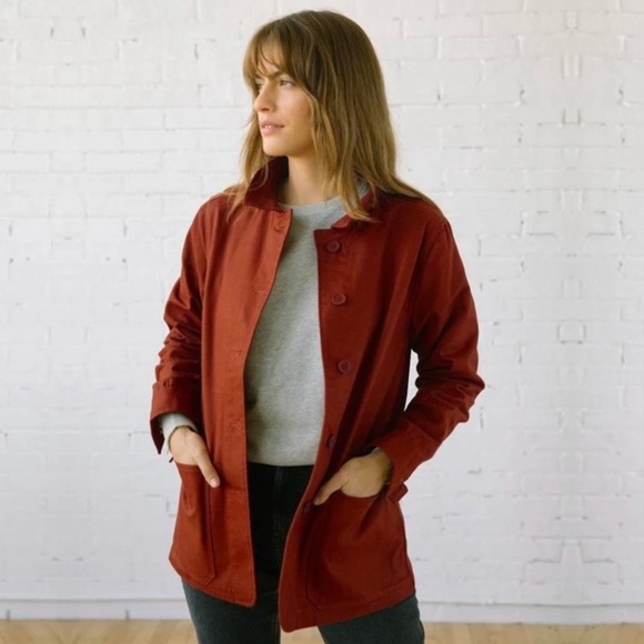 Tradlands Jackets & Blazers - Tradlands The Beverly Chore Coat in Sepia